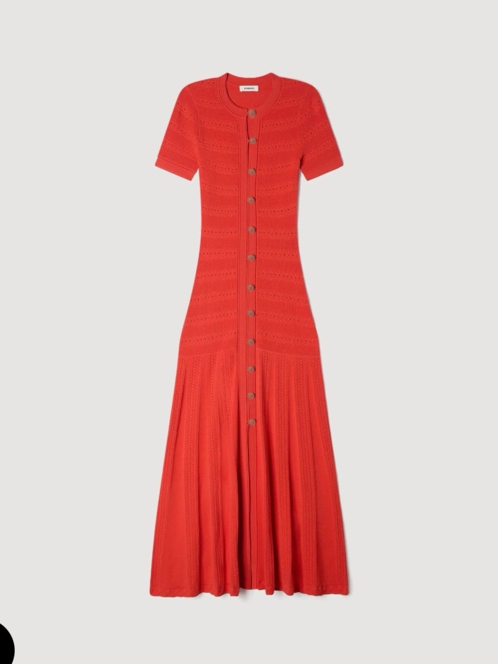 Sandro Knit Maxi dress - Picture 4 of 5